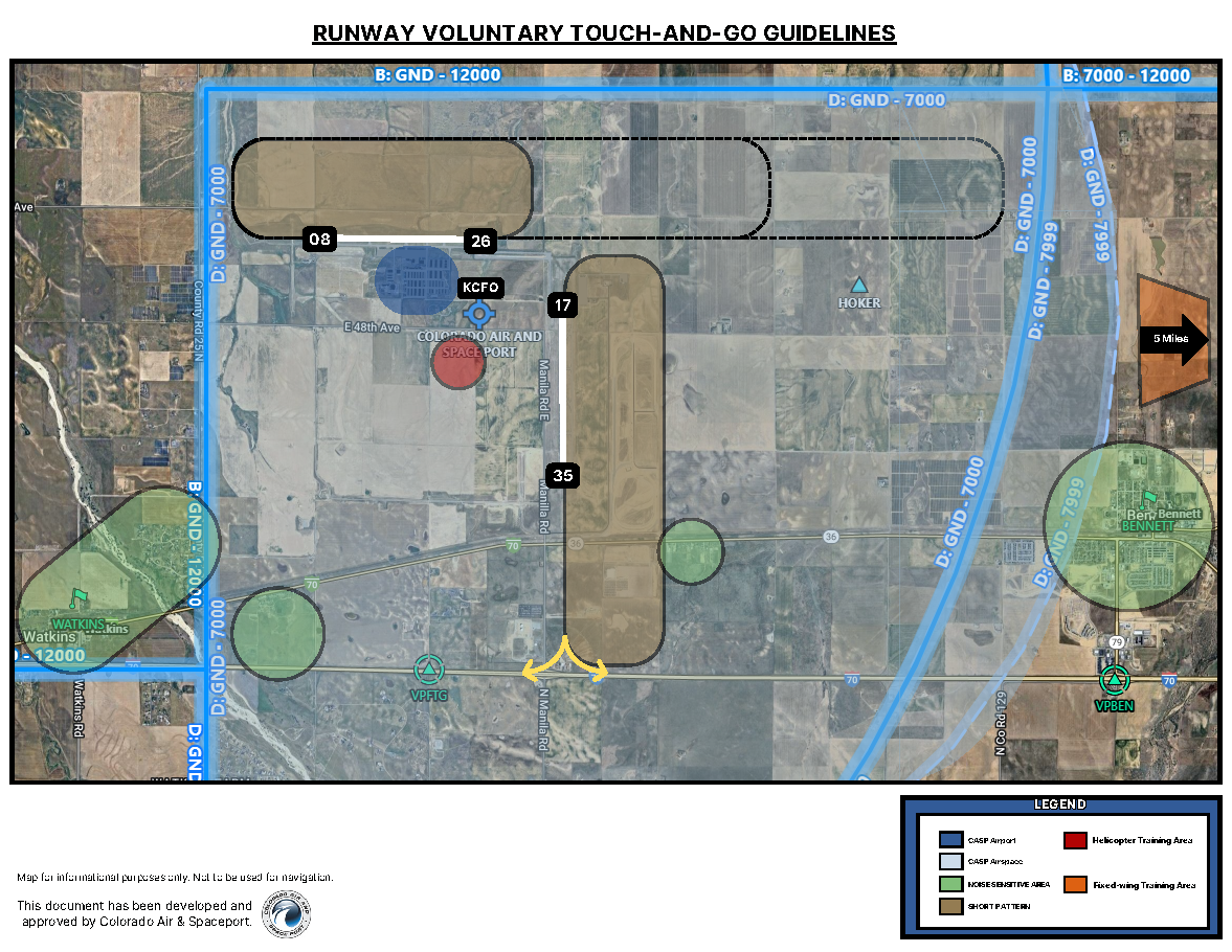 2025 CASP Noise Abatement Map