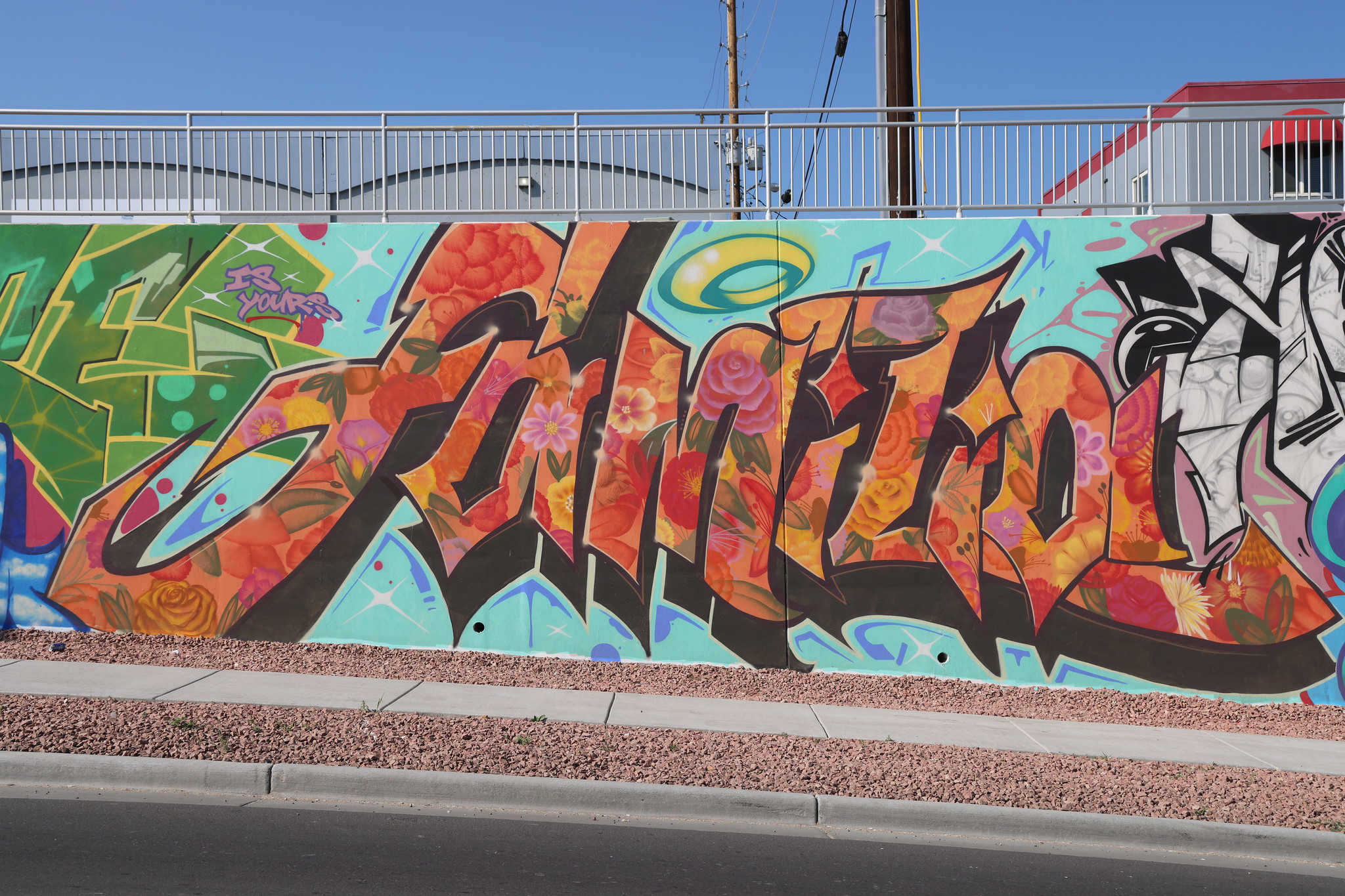 アート・デザイン・音楽 GRAFFITI WORLD Poster Cool music graffiti in urban style on the wall – Wall Art