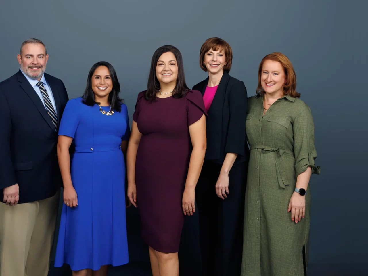 Photo of all five Adams County Commissioners.