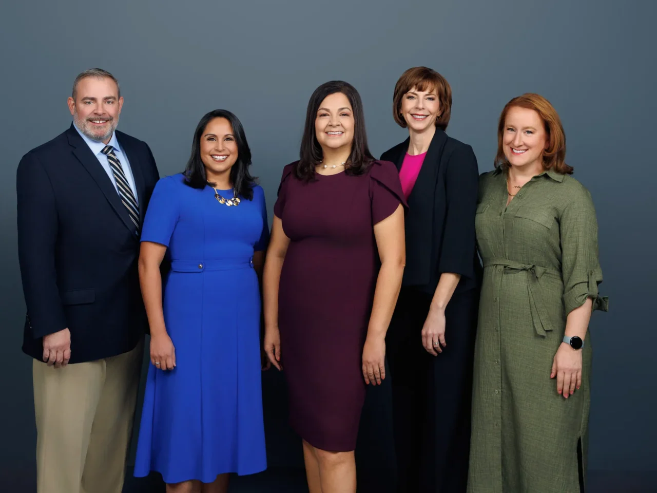 Photo of all five Adams County Commissioners.
