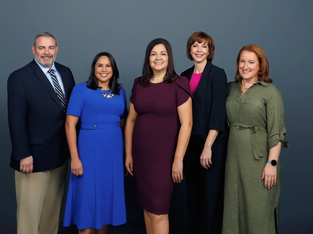 Photo of all five Adams County Commissioners.