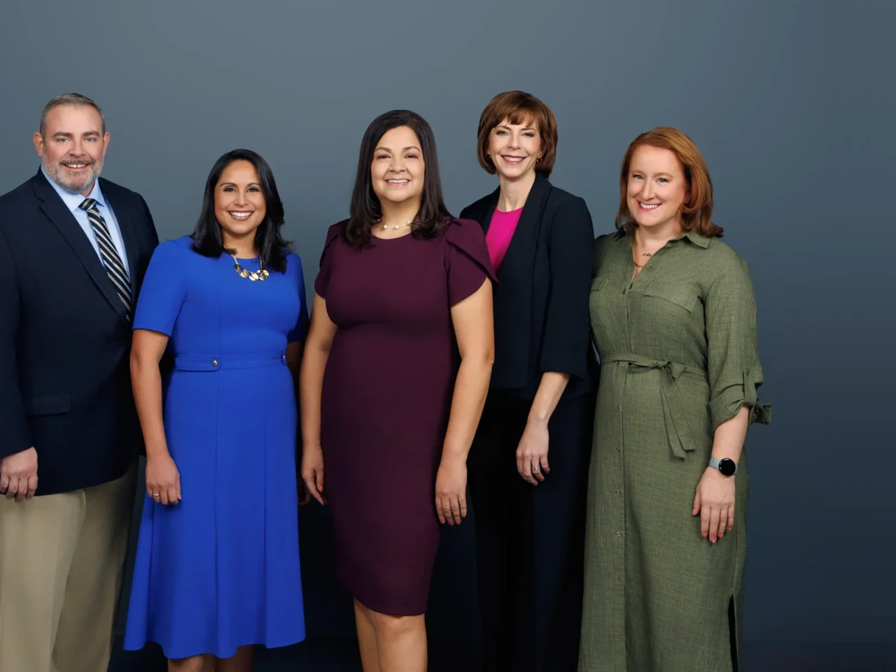 Photo of all five Adams County Commissioners.