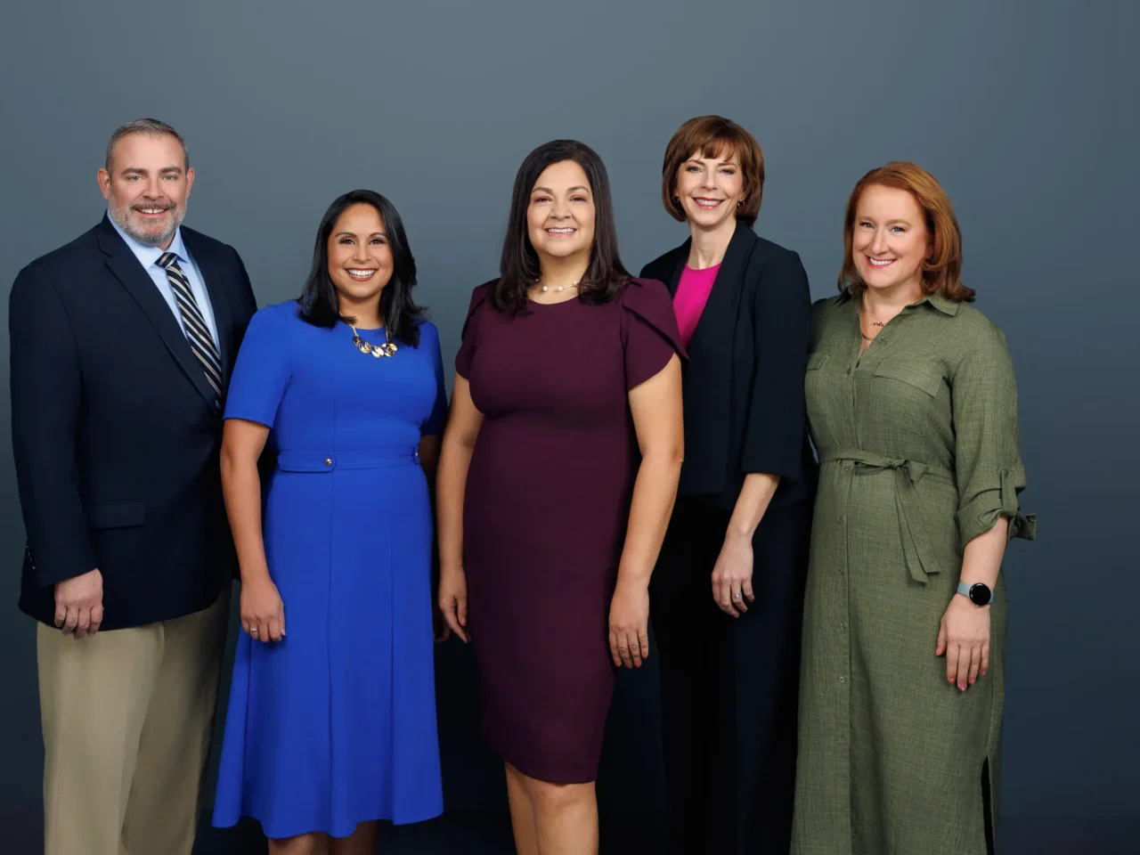 Photo of all five Adams County Commissioners.