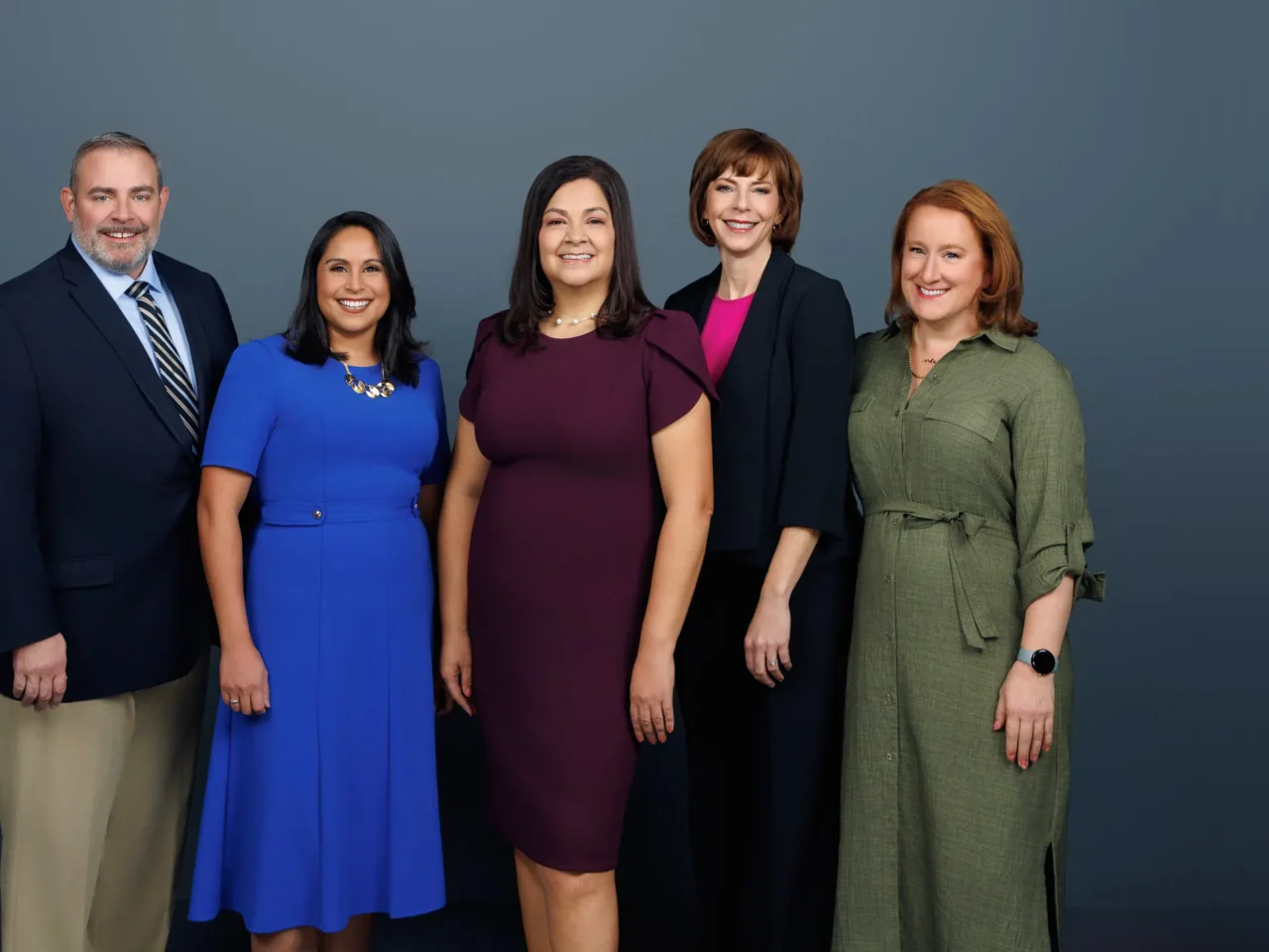 Photo of all five Adams County Commissioners.
