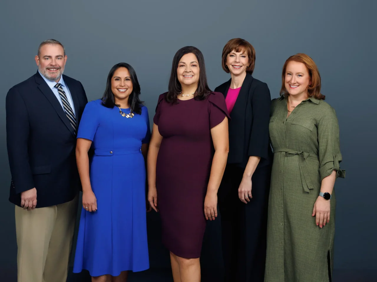 Photo of all five Adams County Commissioners.