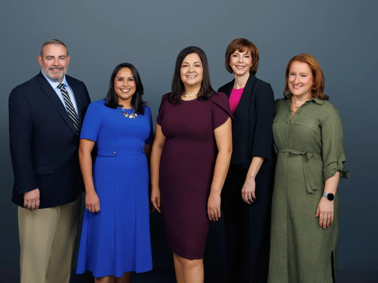 Photo of all five Adams County Commissioners.