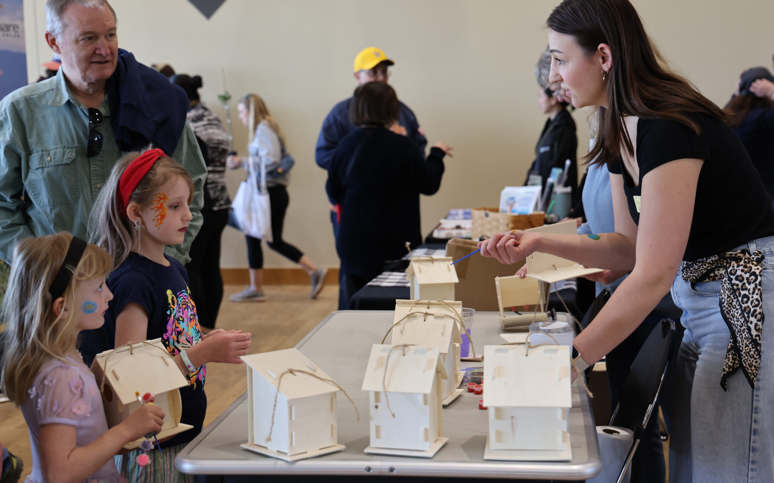 Earth Day birdhouses