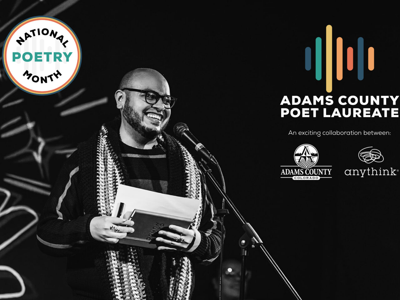 Huron Street Open Mic Graphic with Aerik Francis