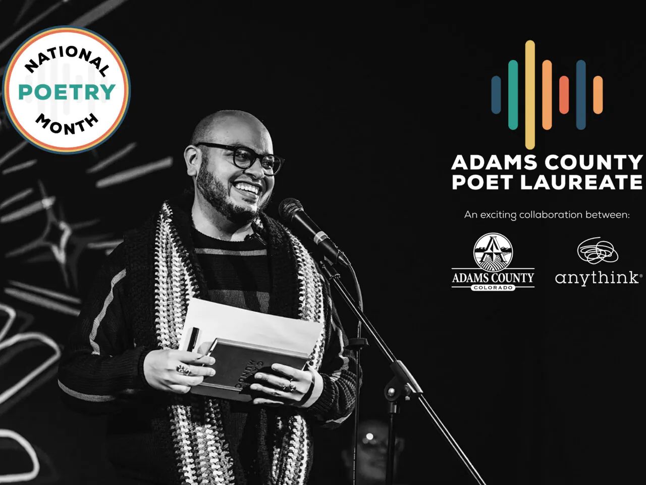 Huron Street Open Mic Graphic with Aerik Francis