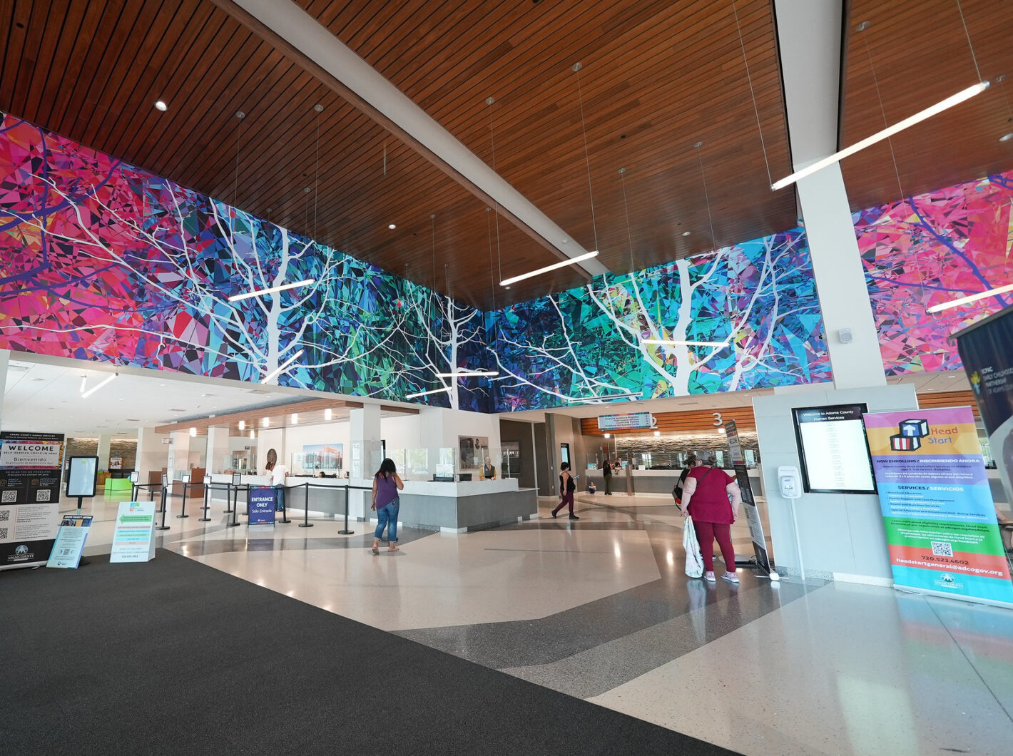 Human Services Center Front Lobby