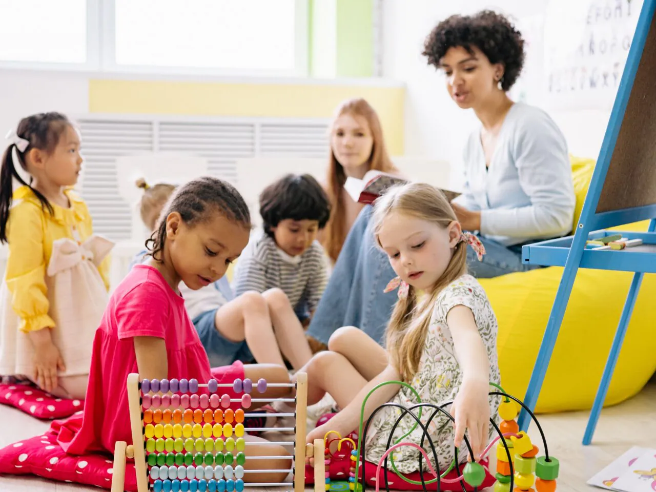 Children playing
